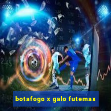 botafogo x galo futemax